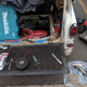 Parking lot repair time.
